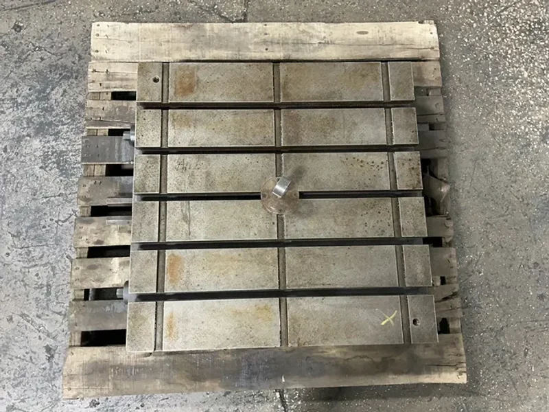 DEVLIEG MACHINE COMPANY 30” X 30” T SLOTTED ROTARY TABLE