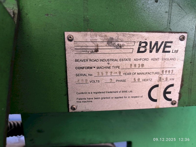 BWE 350/200 COPPER &amp; BRASS CONTINUOUS EXTRUSION/CONFORM/CONCLAD LINE