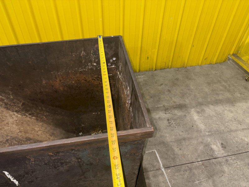 28" X 46" X 24" DUMP HOPPER: STOCK #22893