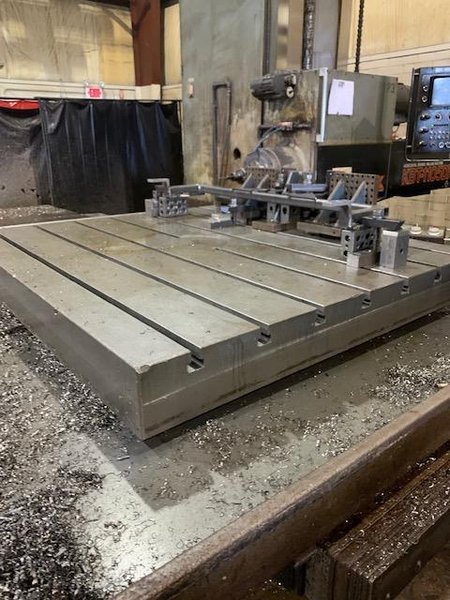 4&quot; KURAKI KBR-1105BX CNC TABLE TYPE HORIZONTAL BORING MILL. STOCK # 1060021