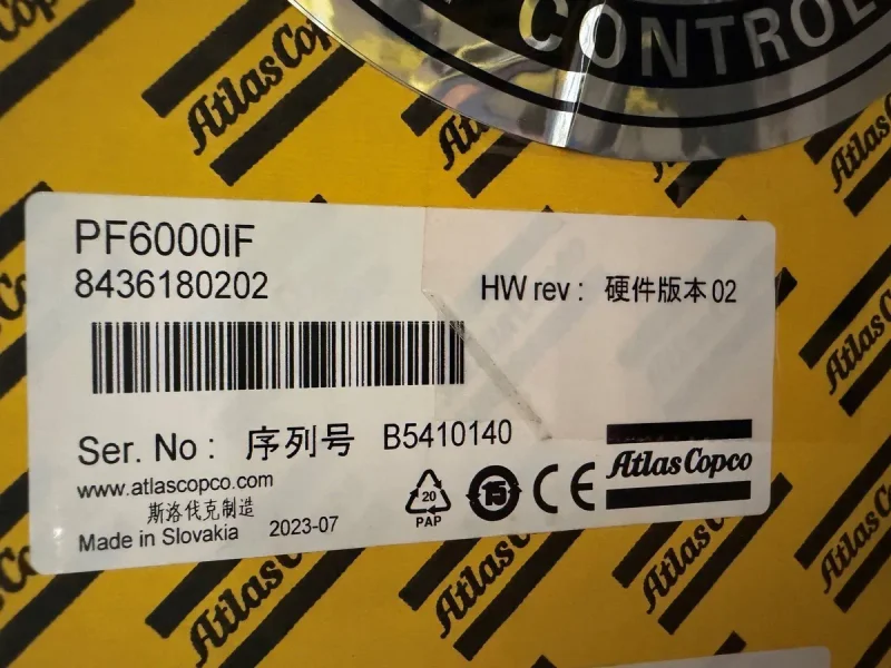 9 NEW ATLAS COPCO POWER FOCUS 6000 IF CONTROLLER HMI IAM INCLUDED PF6000