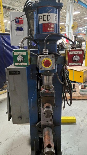 BRITISH FEDERAL 360 KVA SPOT WELDER 100 THERMAL KVA 440 VOLT USED