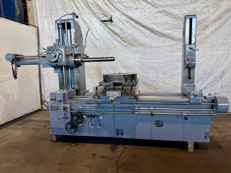 3" YODER NO.3 HORIZONTAL BORING MILL. STOCK # 0545626