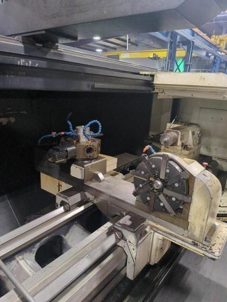 2015 MAZAK Powermaster Universal 3000 CNC Lathe - 12.5" Bore, 60HP Spindle