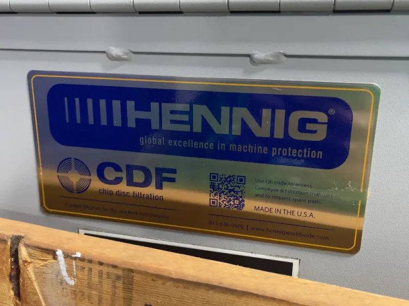 HENNING 12” CHIP CONVEYOR   -  VL4