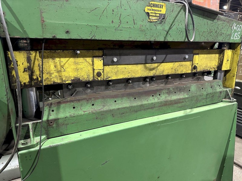 48" HYDRAULIC PROFILE SHEAR: STOCK #19240
