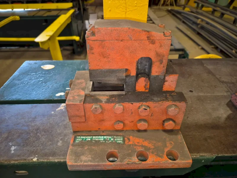 90 TON SCOTCHMAN 9012-24M HYDRAULIC IRONWORKER