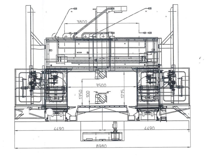 Correa FPM 50 - X: 20 000 - Y: 3800 - Z: 1250 mm