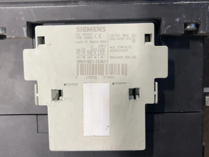 SIEMENS SIRIUS 3RT1 SERIES POWER CONTACTOR  -  3RT1466-6NB36