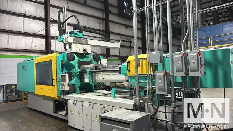 550 TON 51 OZ ARBURG MODEL 920S-5000-3200 INJECTION MOLDING MACHINE MFG 2015
