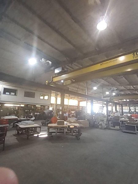 10 TON X 43' PROSERV DOUBLE GRIDER OVERHEAD BRIDGE CRANE : YOBRO 25870