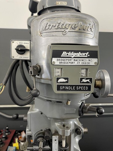 BRIDGEPORT SERIES 1 2HP 9&quot;x48&quot; MILL