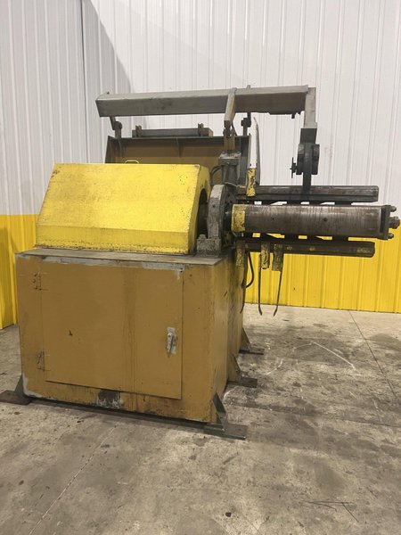 20,000 LBS X 30" ROWE MODEL #20030-DSJ MOTORIZED COIL REEL  UNCOILER: STOCK #22187