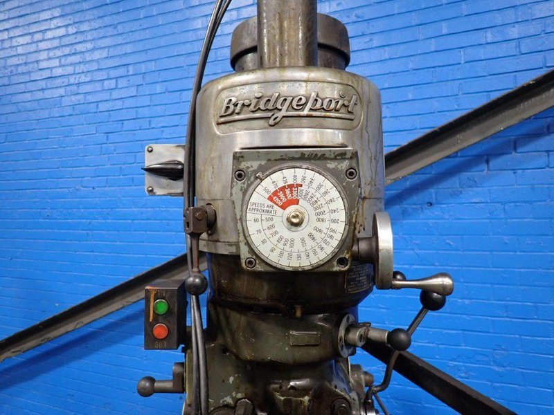 BRIDGEPORT 48" X 9" VERTICAL MILL  -  138961