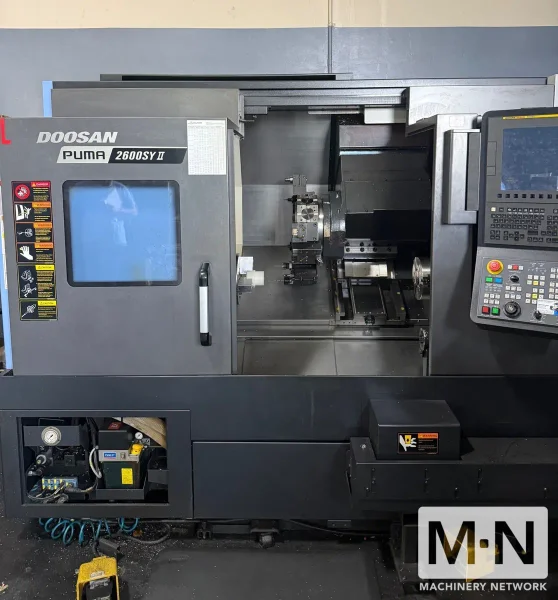 Doosan Puma 2600SYII CNC Lathe, 2021