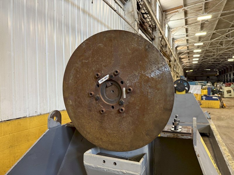 120&quot; SWING X 208&quot; LONG HEADSTOCK &amp; TAILSTOCK POWERED WELDING POSITIONER / PIPE ROLLER: YOBRO #23957