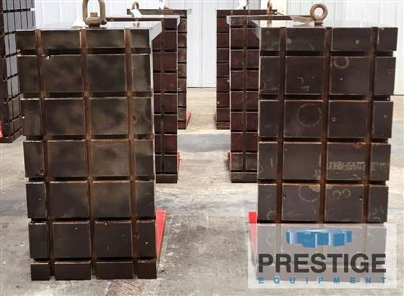 48" x 24" x 30" T-Slotted Angle Plates, Qty. 2