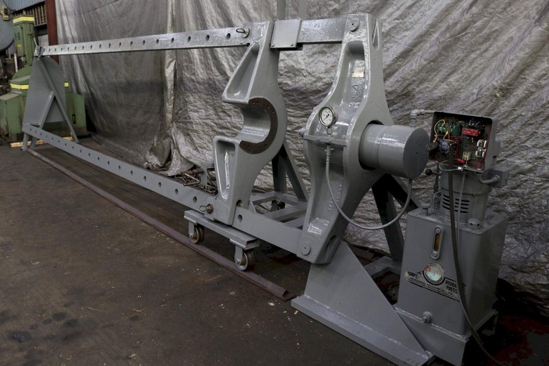 200 TON RODGERS MODEL #1F200-4820X HYDRAULIC WHEEL PRESS: STOCK #71119