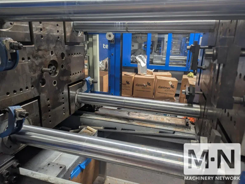 188 TON 10.4 OZ  TEDERIC MODEL DE168 ELECTRIC INJECTION MOLDING MACHINES MFG 2021