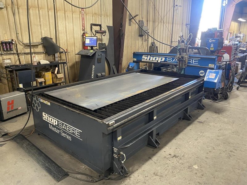 4′ x 8′ Shopsabre ShopMaster Pro 8 Plasma, 2020 – Powermax 105