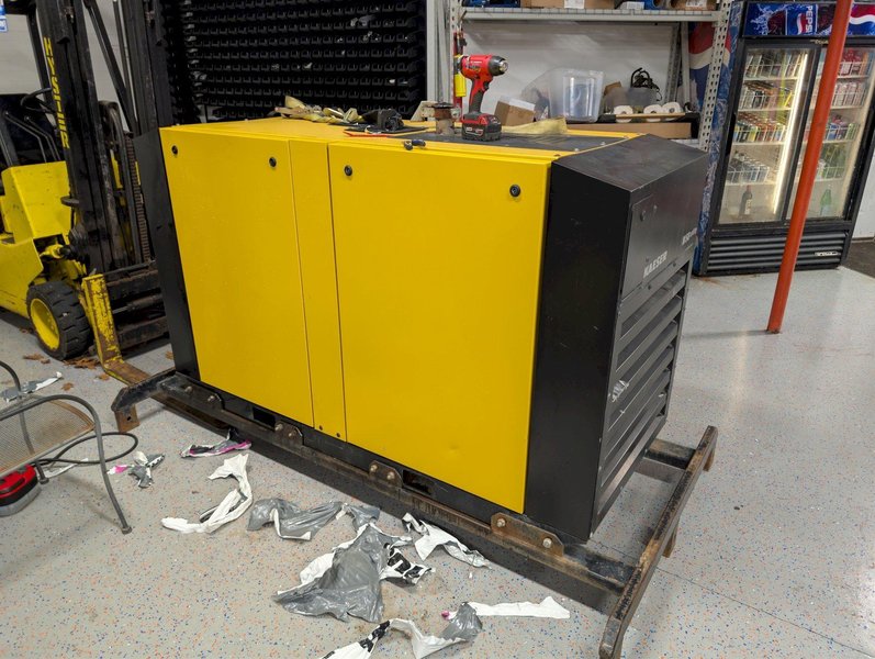 Kaeser M58 Mobile Screw Air Compressor, 2021 – 210 CFM  Diesel, 50 HP