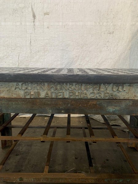 60" x 30" x 36"H ACORN WELDING TABLE W/ STAND. STOCK #1165123.