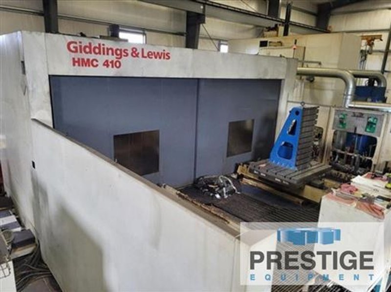Giddings &amp; Lewis 410 CNC Horizontal Machining Center w/63&quot; x 49&quot; Pallets