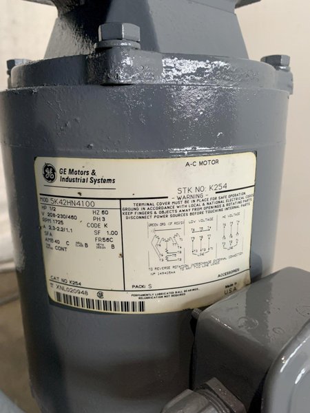 12&quot; x 12&quot; x .125&quot; AIR FEEDS INC. AF-3 AIR FEEDER/STRAIGHTENER WITH POWERED PINCH ROLLS. STOCK # 0918219