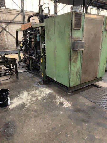 PEDDINGHAUS MODEL TDK-1000/3 CHD SINGLE SPINDLE 4 AXIS CONTROL/SERVO DRIVE BEAM DRILLING SYSTEM. STOCK # 0105621