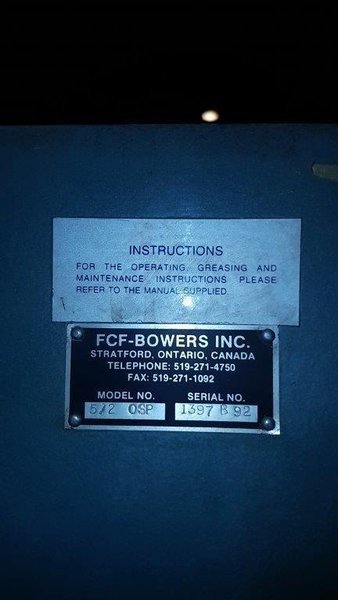 BOWERS MODEL 5/2 OSP ORBITAL SHAFT PROCESSOR MIXER: STOCK #10003
