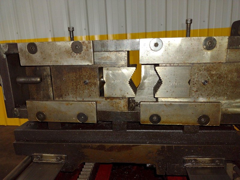 2.5" HMV - HULTSFREDS PIPE &amp; BOLT THREADER, WITH LANCO LANDIS THREADING HEAD: STOCK #19142