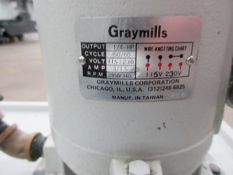 Used Haas Older Style 35 Gallon Coolant Tank with Gray Mills Low Pressure Coolant Pump