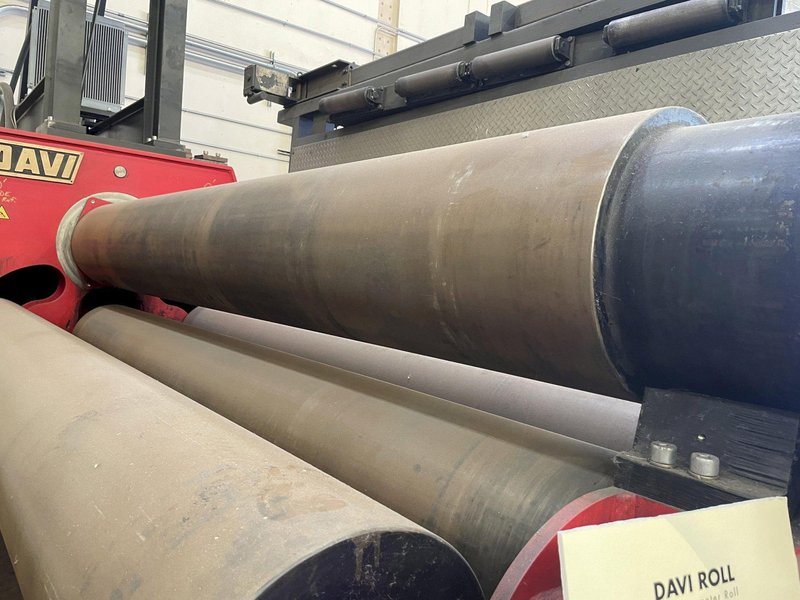 DAVI / Promau 16-inch Diameter CNC Plate Rolling/Bending Machine Model: MCB 3045