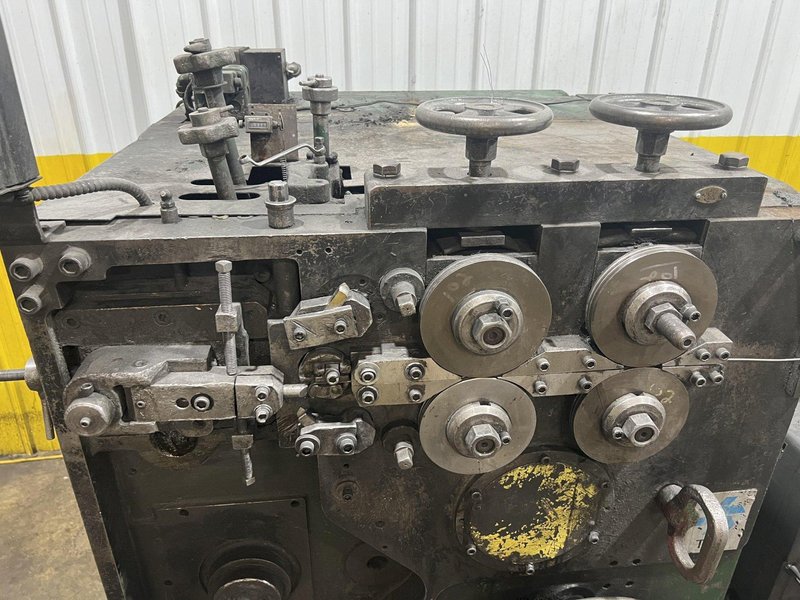 .148&quot; X 2.75&quot; TORRINGTON MODEL #W12A WIRE SPRING COILER / COIL MAKING MACHINE: STOCK #18806