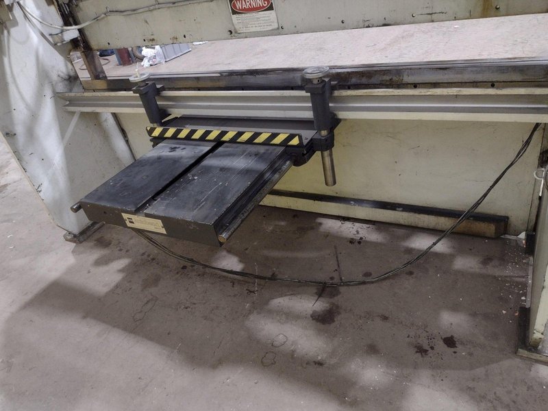 55 TON X 10' PACIFIC MODEL J55-10 HYDRAULIC PRESS BRAKE WITH HURCO BACK GAUGE: STOCK #10653