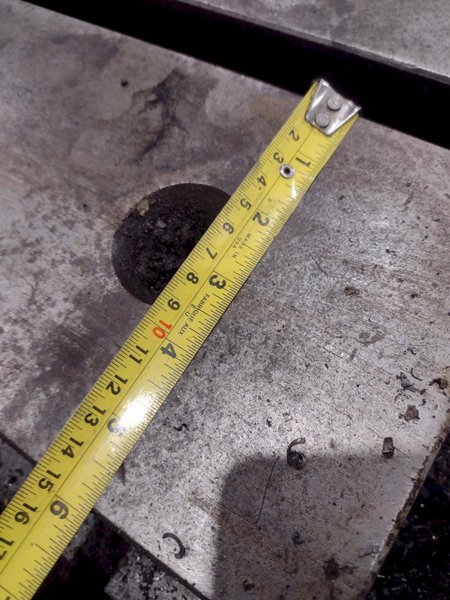 270” X 92” HEAVY DUTY T-SLOTTED SET-UP TABLE: STOCK #22996