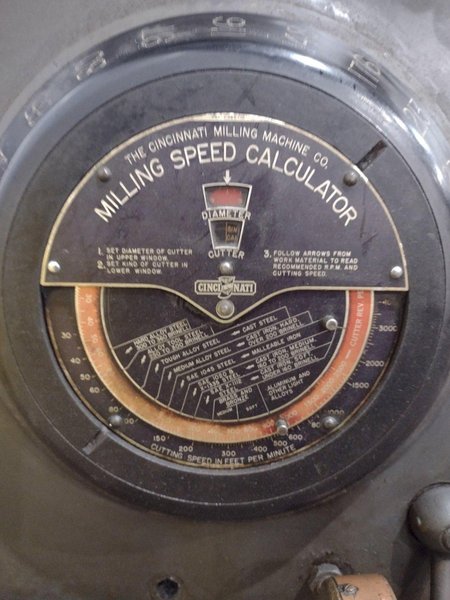 CINCINNATI NO. 4 VERTICAL MILLING MACHINE: YOBRO #24460