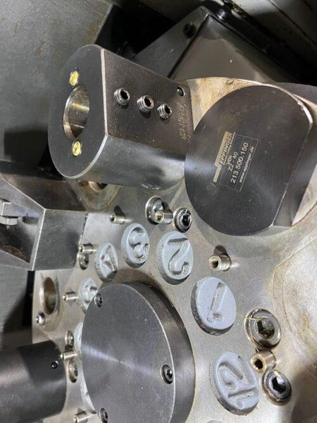 Hyundai Kia SKT-21LMS CNC Lathe – C Axis Live Tool Sub Spindle