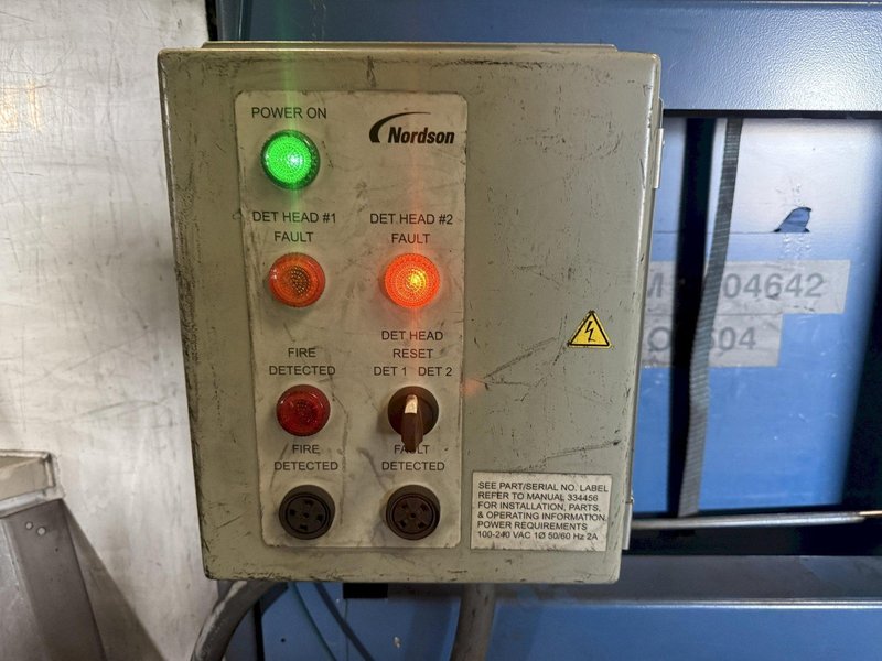 NORDSON POWDER COAT PAINT SYSTEM WITH FEEDER &amp; I-CONTROL: YOBRO #26271