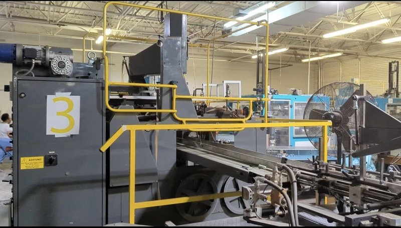 Emmeci MC-92 HSB SX Automatic Rigid Box Forming Line – Left-Hand Discharge