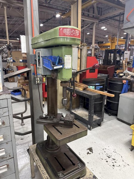 16" KIRA Model KID-420 Single Spindle Drill Press