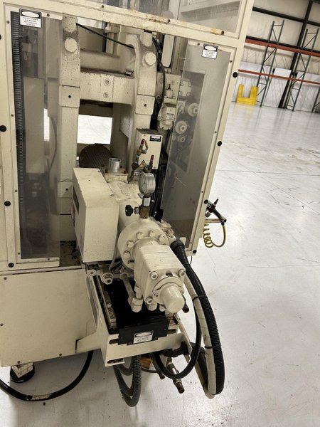 Nissei Used ST20-5A Vertical Injection Molding Machine, 20 Ton, 460V, 35 ccm.