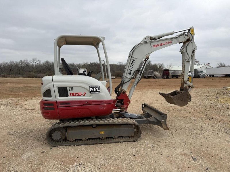 Takeuchi TB 235-2 Compact Mini Excavator, 2022