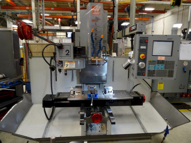 Haas TM-2 CNC Tool Room Mill with Haas 32-Bit CNC Control, 10, ATC, Rigid Tapping and MORE!- Auction Item