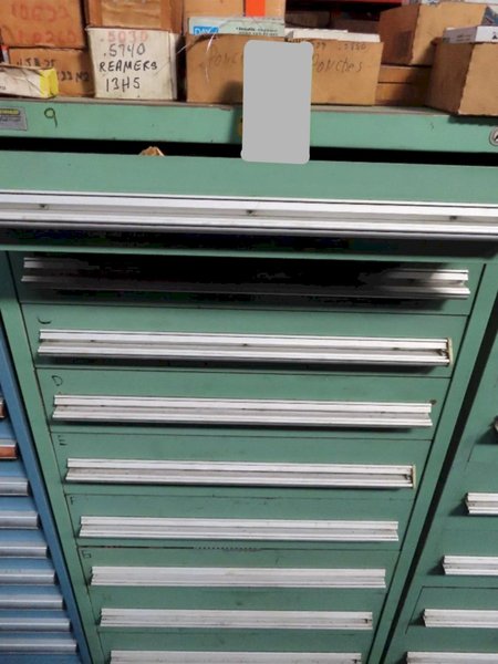 9 DRAWER STANLEY VIDMAR CABINET. STOCK # 0217126.