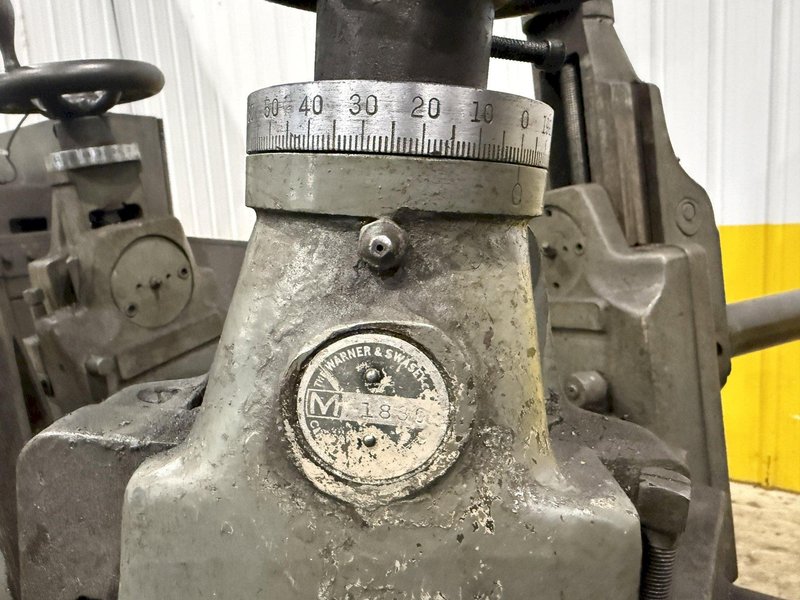 3A WARNER &amp; SWASEY MODEL #3A-3500 SQUARE HAED SADDLE TYPE TURRET LATHE: YOBRO #25770