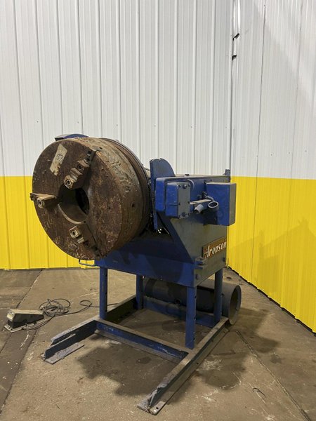 2500 LBS ARONSON MODEL #HD-25A MTB POWERED ROTARY WELDING POSITIONER:  STOCK #17934