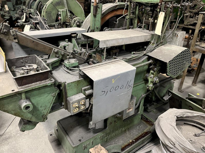 Waterbury Farrel Model #1 Bolt Head Trimmer 