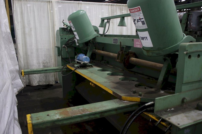 10&#039; X 1/4&quot; CINCINNATI POWER SQUARING SHEAR: STOCK #76284