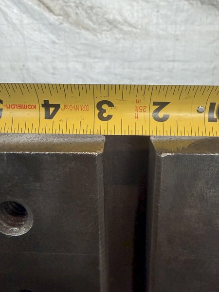 36" WIDE X 60" TALL X 24" DEEP T-SLOTTED ANGLE PLATE SET. STOCK # 0222426